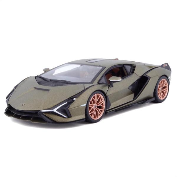 AUTO LAMBORGHINI SIAN FKP 37 VERDE IN SCALA 1:24