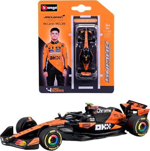AUTO F1 FORMULA 1 MCLAREN LANDO NORRIS #4 IN SCALA 1:64