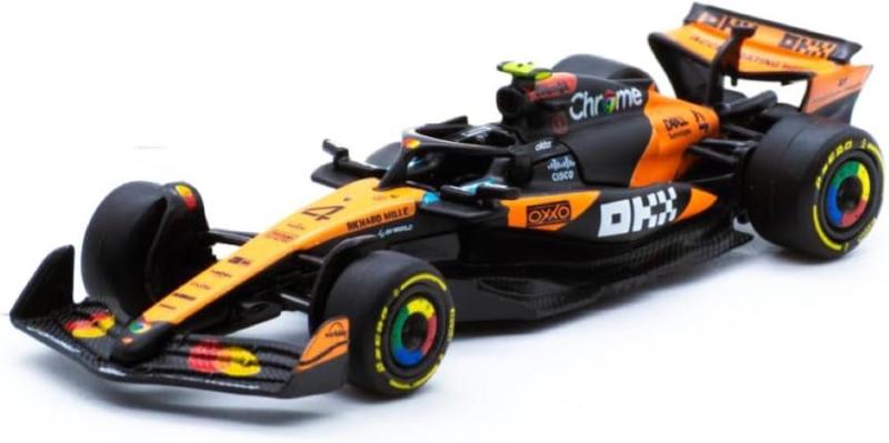 AUTO F1 FORMULA 1 MCLAREN LANDO NORRIS #4 IN SCALA 1:64
