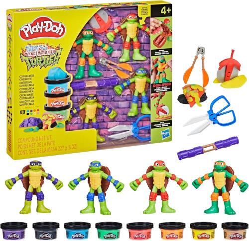 PLAY DOH TARTARUGHE NINJA SET COWABUNGA
