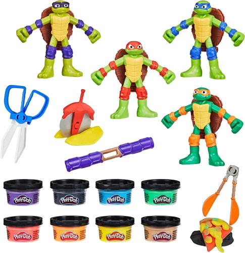 PLAY DOH TARTARUGHE NINJA SET COWABUNGA
