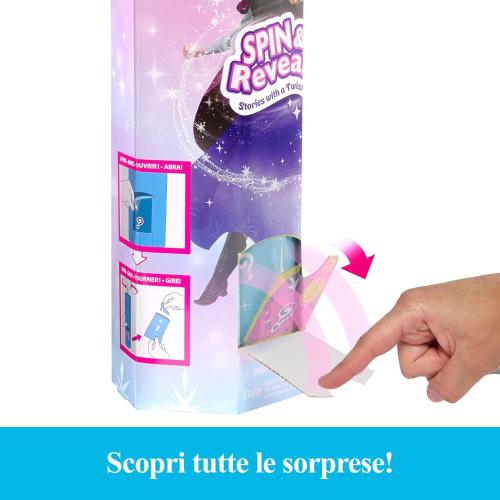 BAMBOLA DISNEY FROZEN - ANNA SPIN AND REVEAL