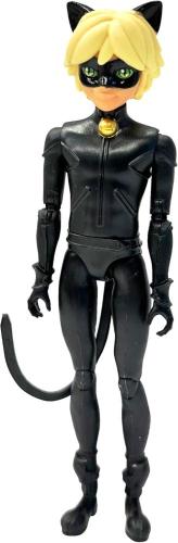 PERSONAGGIO ARTICOLATO 12 CM MIRACULOUS LADYBUG CAT NOIR CON ALI DA COMBATTIMENTO