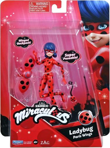 PERSONAGGIO ARTICOLATO 12 CM MIRACULOUS LADYBUG CON ALI DA COMBATTIMENTO