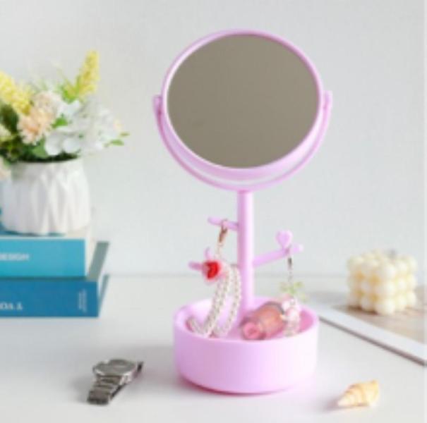 SPECCHIO CON PORTAGIOIE LILLA