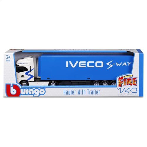 CAMION CON RIMORCHIO IVECO S-WAY IN SCALA 1:43