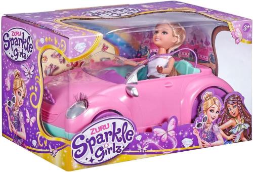 BAMBOLA SPARKLE GIRLZ CON AUTO