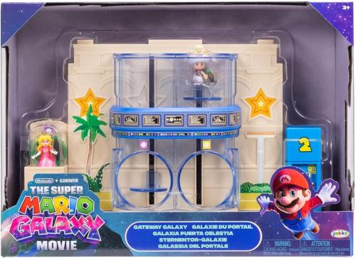 SUPER MARIO GALAXY MOVIE - SET DIORAMA PORTALE DELLA GALASSIA