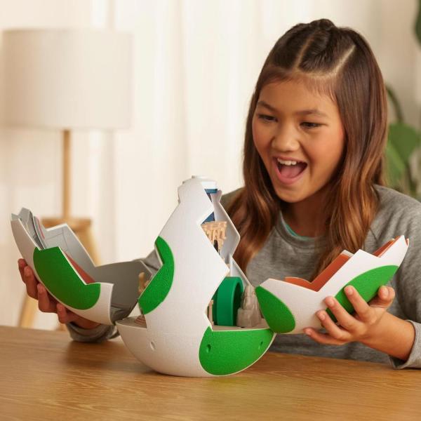 SUPER MARIO GALAXY MOVIE - PLAYSET UOVO DI YOSHI MINI WORLD 23 CM