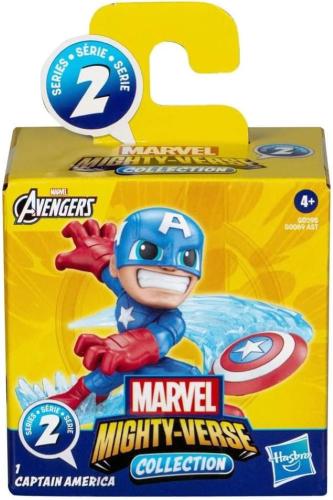 MARVEL MIGHTY VERSE COLLECTION PERSONAGGIO CAPTAIN AMERICA