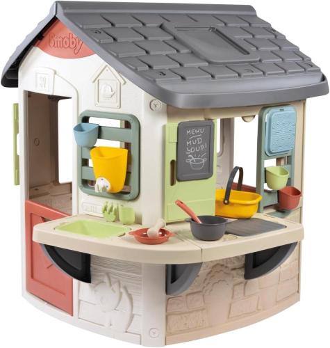SMOBY LIFE CASETTA MUD COOCKING CON CUCINA