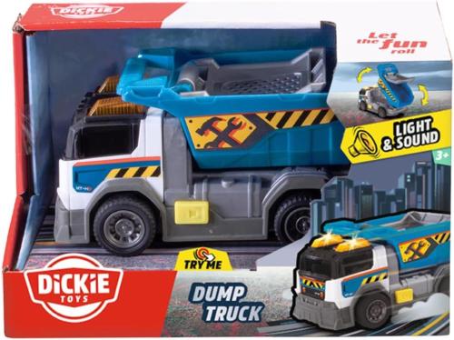 CAMION DELLA SPAZZATURA RIBALTABILE DUMP TRUCK 15 CM