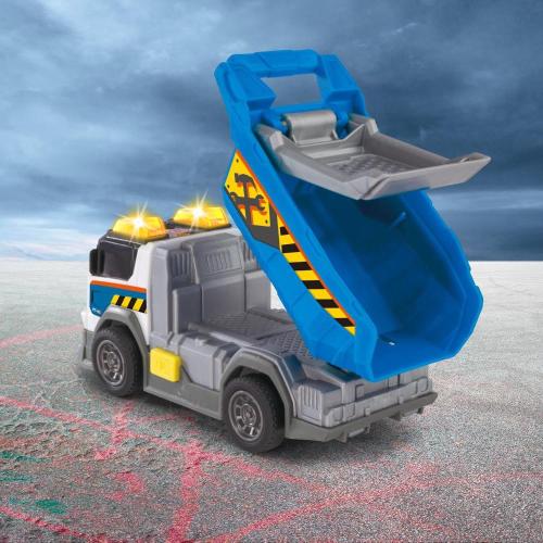 CAMION DELLA SPAZZATURA RIBALTABILE DUMP TRUCK 15 CM