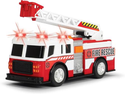 CAMION FIRE RESCUE VIGILI DEL FUOCO 480E CON LUCI E SUONI 15 CM