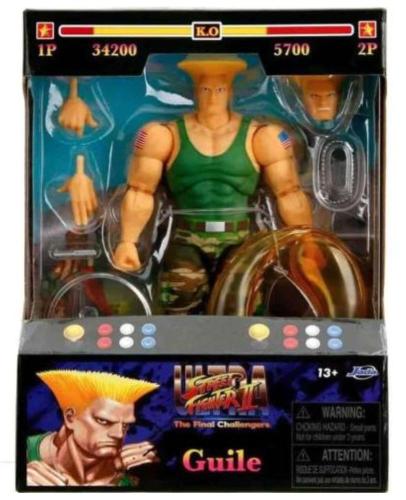 STREET FIGHTER II ACTION FIGURE GUILE 15 CM