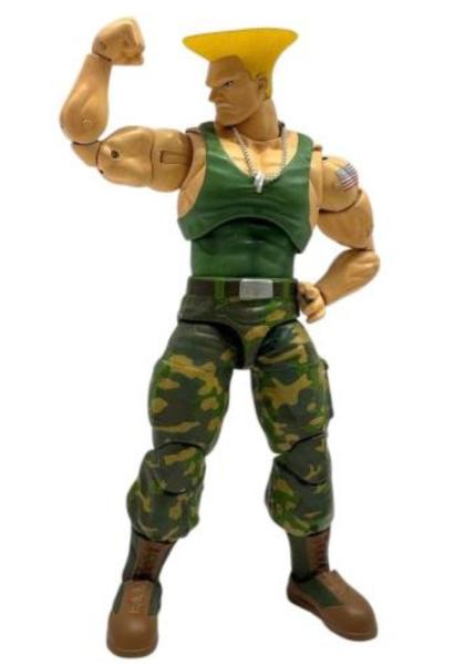 STREET FIGHTER II ACTION FIGURE GUILE 15 CM