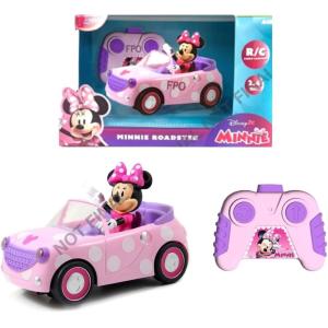 AUTO RADIOCOMANDATA MINNIE MOUSE TOPOLINA ROADSTER IN SCALA 1:32
