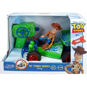 AUTO RADIOCOMANDATA TOY STORY BUGGY CON WOODY IN SCALA 1:24