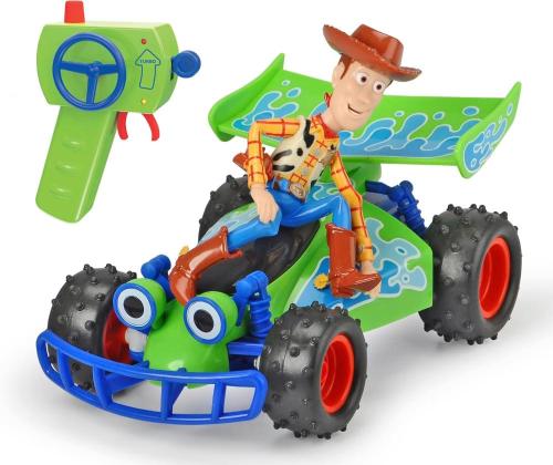 AUTO RADIOCOMANDATA TOY STORY BUGGY CON WOODY IN SCALA 1:24