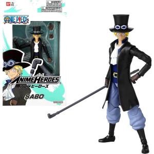 ONE PIECE ANIME HEROES SABO PERSONAGGIO ARTICOLATO 17 CM