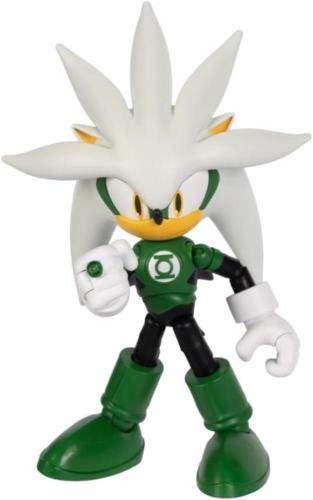 DC X SONIC - SILVER NEI PANNI DI LANTERNA VERDE PERSONAGGIO ARTICOLATO 13 CM