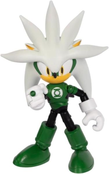 DC X SONIC - SILVER NEI PANNI DI LANTERNA VERDE PERSONAGGIO ARTICOLATO 13 CM