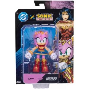 DC X SONIC - AMY NEI PANNI DI WONDER WOMAN PERSONAGGIO ARTICOLATO 13 CM