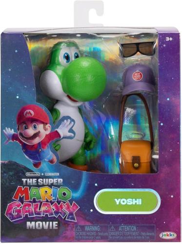 SUPER MARIO GALAXY MOVIE - YOSHI PERSONAGGIO 13 CM