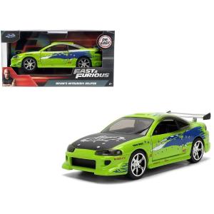 FAST & FURIOUS AUTO IN SCALA 1:32 BRIAN'S MITSUBISHI ECLIPSE DANNEGGIATA