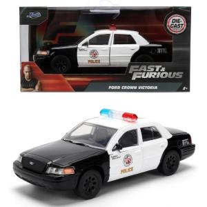 FAST & FURIOUS AUTO IN SCALA 1:32 - POLIZIA FORD CROWN VICTORIA