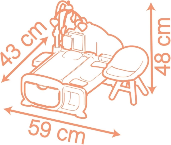 BABY NURSE COCOON NURSERY STANZA PER LE BAMBOLE