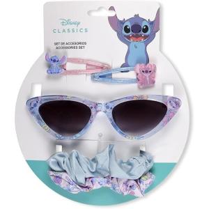 SET DI BELLEZZA ELASTICI, PINZE PER CAPELLI E OCCHIALI DA SOLE STITCH