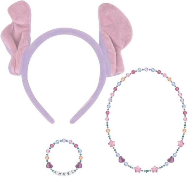 SET CERCHIETTO, COLLANA E BRACCIALE STITCH