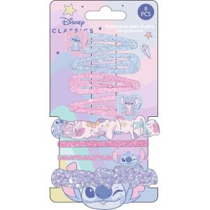 SET DI BELLEZZA STITCH PINZE PER CAPELLI E GIARRETTIERE