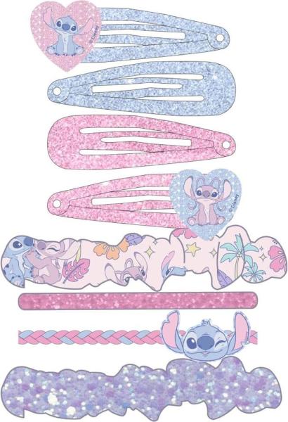 SET DI BELLEZZA STITCH PINZE PER CAPELLI E GIARRETTIERE