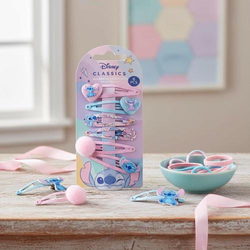 BEAUTY MOLLETA CLIP PER CAPELLI STITCH 6 PEZZI