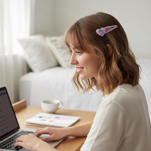 BEAUTY MOLLETA CLIP PER CAPELLI STITCH 6 PEZZI