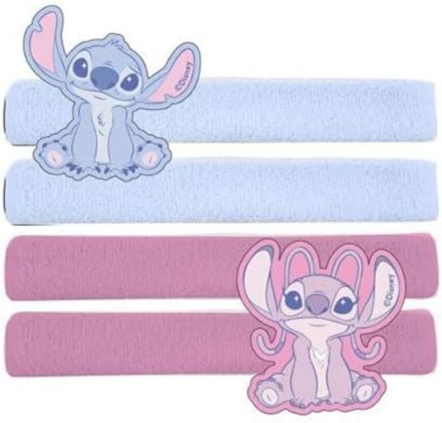 BEAUTY ELASTICO PER CAPELLI CON PERSONAGGIO STITCH 4 PEZZI