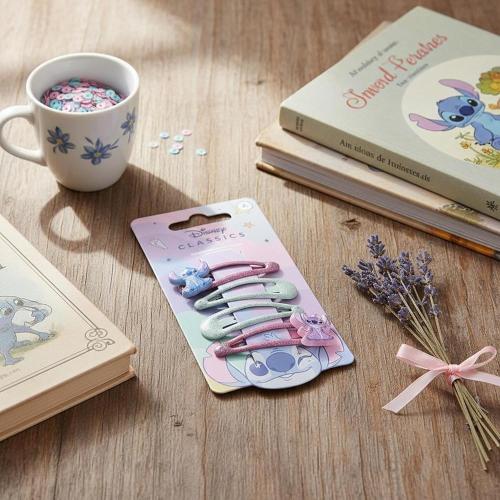 BEAUTY MOLLETTE CLIPS PER CAPELLI STITCH 4 PEZZI