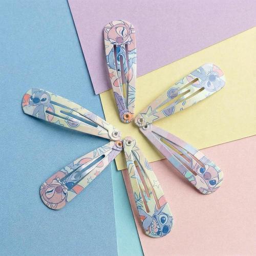 BEAUTY MOLLETTE CLIPS PER CAPELLI STITCH 6 PEZZI