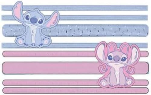 BEAUTY ELASTICO PER CAPELLI CON PERSONAGGIO STITCH 8 PEZZI