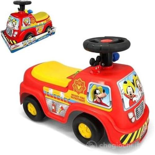 RIDE-ON CAVALCABILE MICKEY MOUSE EASY FIRE TRUCK POMPIERI