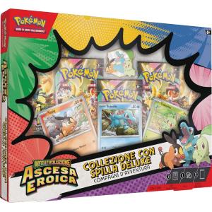 CARTE POKEMON 2.5 DELUXE COLLEZIONE CON SPILLA PIN COLLECTION 2026