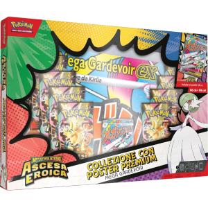 CARTE POKEMON COLLEZIONE PREMIUM ASCESA EROICA MEGA GARDEVOIR