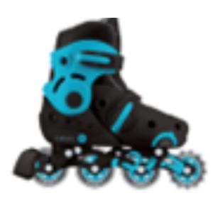 GLOBBER - GO SKATES 34-37 - AQUA