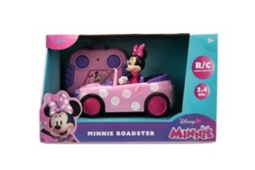AUTO RADIOCOMANDATA MINNIE MOUSE TOPOLINA ROADSTER IN SCALA 1:32