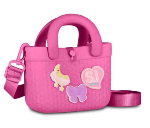 BORSETTINA MIDI SJ GANG GIRLY PINS - ROSA