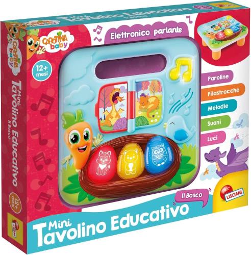 CAROTINA MINI TAVOLINO EDUCATIVO IL BOSCO