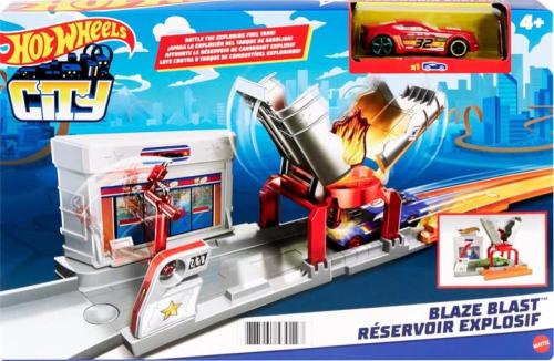 HOT WHEELS FOLD OUT PLAYSET BLAZE BLAST