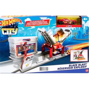 HOT WHEELS FOLD OUT PLAYSET BLAZE BLAST